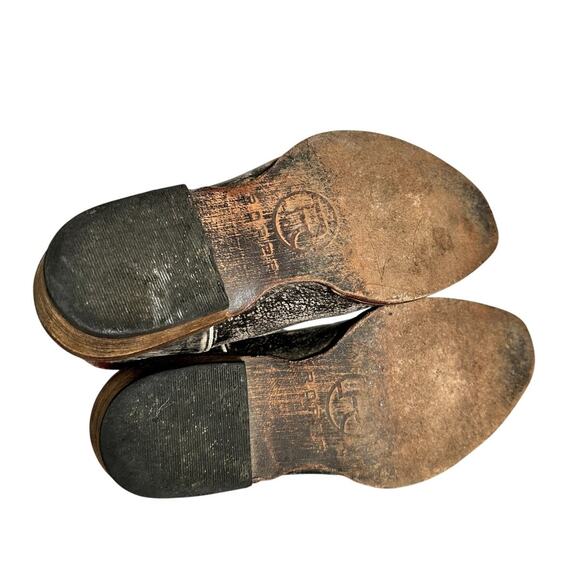 Roper Women’s American Flag Cowboy Boots Size 7 Leather Western Pull-On - Picture 5 of 7